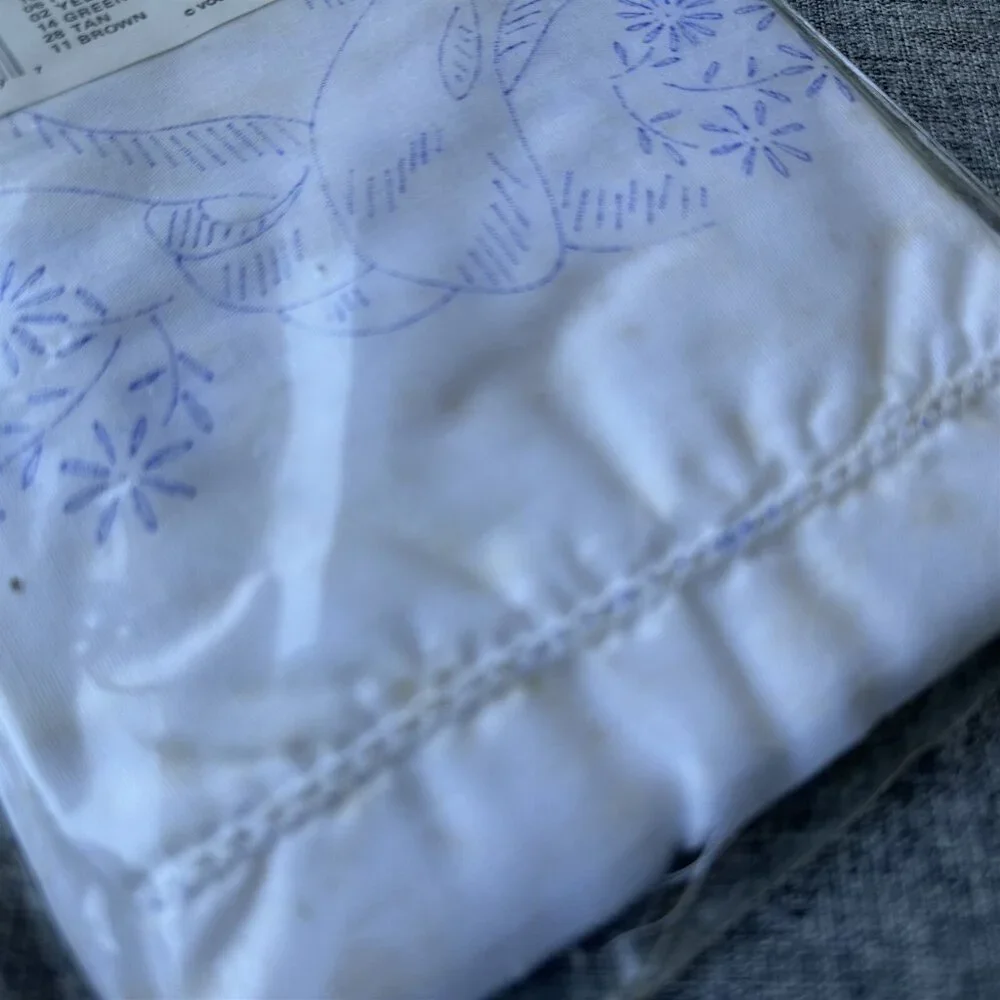 Vogart Craft Dresser Scarf For Embroidery Or Ballpoint Painting Praying Hands